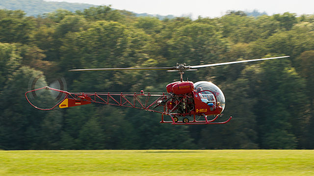 Agusta AB-47G-2 (built in 1956).