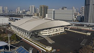 Das Ariake Coliseum nach der Renovierung 2020