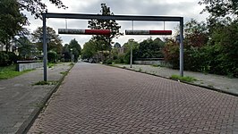 Brug 499 richting Meteorenweg (september 2018)