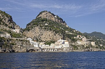 Amalfi coast, Atrani and Castiglione, Ravello.