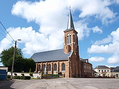 L'église Saint-Wandrille.