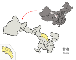 Baiyin in Gansu