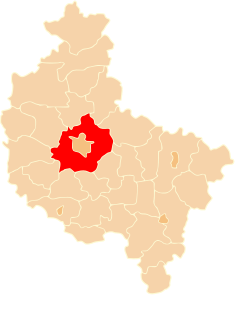 Location within the voivodeship