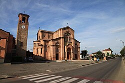 Skyline of Podenzano