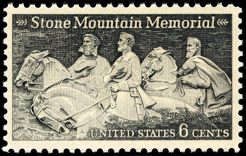 File:Stone Mountain Memorial 6c 1970 issue.JPG