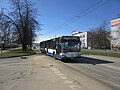 49. maršruta autobuss A. Saharova ielā