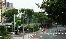 A 2011 photograph of Miyashita Park