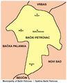 Localités de la municipalité de Bački Petrovac