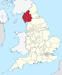 Cumbria - Localizzazione