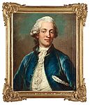 Porträtt av Gustaf Adolf Gyllenborg (1743-1789) Kopia efter pastell av Gustaf Lundberg[21].