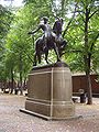 Estátua equestre de Paul Revere, em Boston