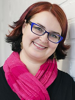 Pia Lohikoski vuonna 2015.