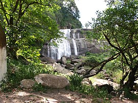 Cachoeira do Urubu, um dos pontos turísticos do município