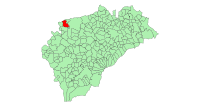 Localisation de Vallelado