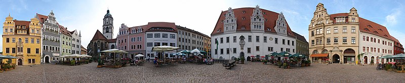 A meißeni piactér (Marktplatz)