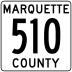 County Road 510 marker