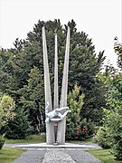 Le monument des démineurs, au ballon d'Alsace.