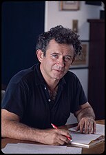 Portrait photographique du journaliste Norman Mailer