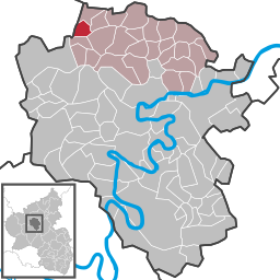 Läget för Eppenberg i Landkreis Cochem-Zell