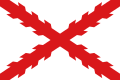 Flag of Cross of Burgundy (1521–1843)