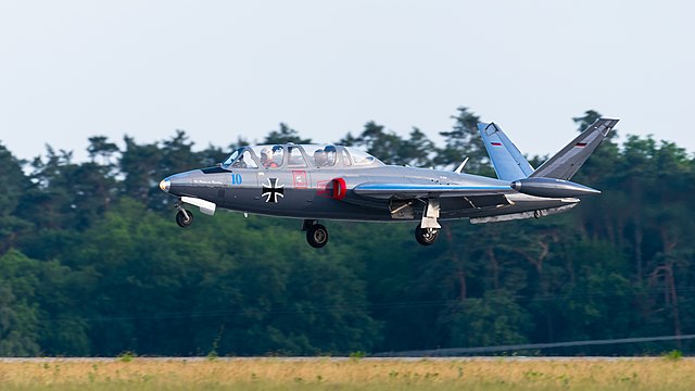 Private Fouga CM.170 Magister (reg. D-IFCC, sn D79) at ILA Berlin Air Show 2016.