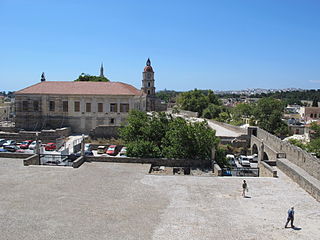 Square in front of the Palace of the Grand Master of the Knights