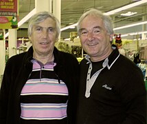 Loulou Floch (footballeur) et Gérard Jaffrès (chanteur).