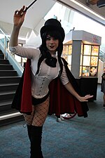 Cosplay de Zatanna Zatara.