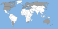 Carte de la participation à l'Arrangement de Wassenaar