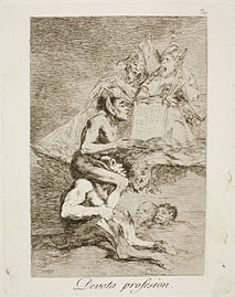 Capricho No. 70: Devota profesión (Devota profesio)