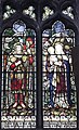 North aisle east window in memory of George Radford. By Alexander Gascoigne 1922.