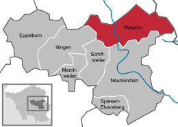 Ottweiler – Mappa