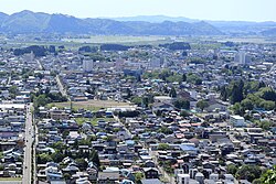 Panorama view of Ōdate