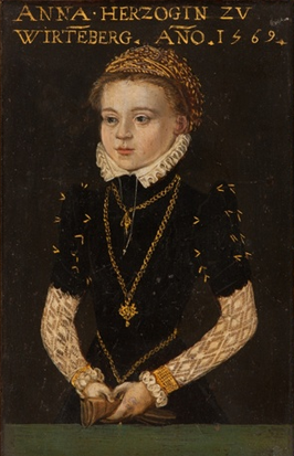 Anna van Württemberg in 1569