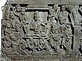 Buddha Preaching in Tushita Heaven. Amaravati, Satavahana period, 2nd century CE. Indian Museum, Kolkata.