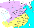 Eastern Jin Dynasty map