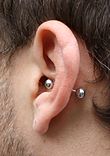 Conch-Piercing