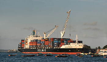 Container ship