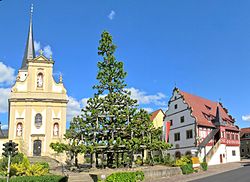 Skyline of Grettstadt