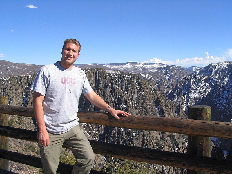 File:Ken, South Rim, Black Canyon of the Gunnison National Park, Colorado (68128480).jpg