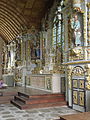 Chapelle Sainte-Marie-du-Ménez-Hom : enfilade de retables.