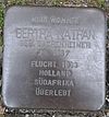 Stolperstein Emmerich Hohenzollernstraße 8 Bertha Nathan