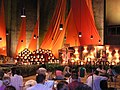 La chapelle de Taizé, France.