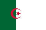 Vlag van Algerië, 1958 tot 1962