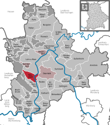 Neustadt a.Main – Mappa