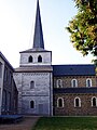 2007 : l'abbatiale de l'ancienne abbaye d'Aldeneik.