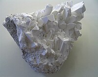 Borax crystals