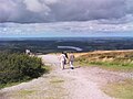 Sommet du Ménez-Hom : point de vue vers le nord-ouest (dont l'Aulne maritime)