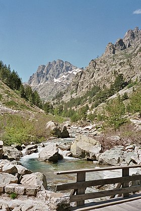 Les gorges de la Restonica