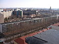 Blick auf den südlichen Teil der Hauptstraße vom Turm der Dreikönigskirche